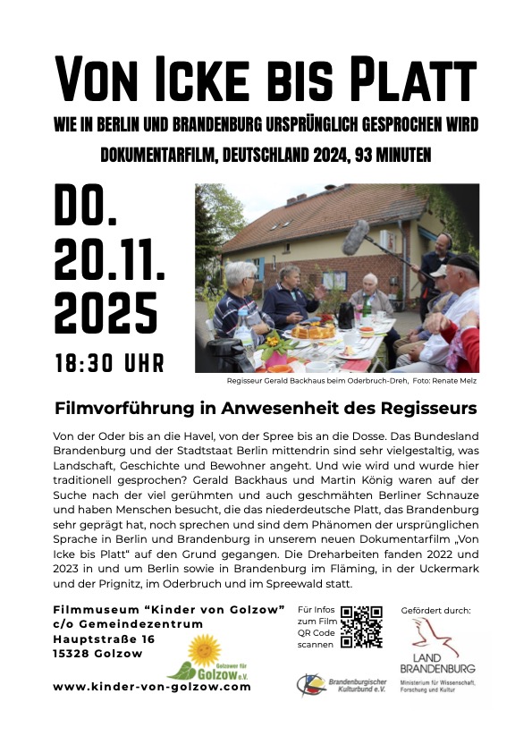 VonIckeBisPlatt Golzow 2025