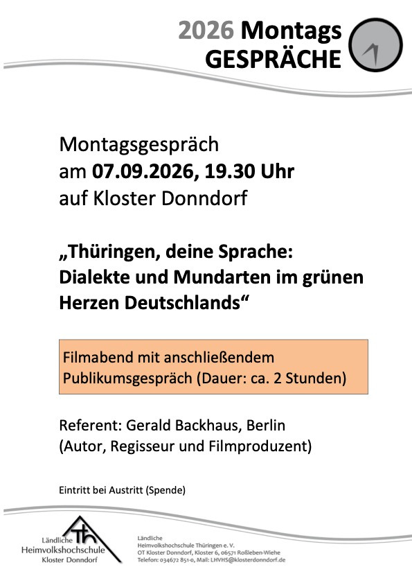 Thür1 in Kloster Donndorf 2026
